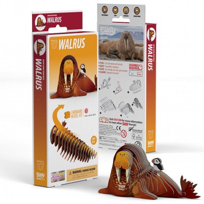 Eko Układanka 3D Eugy - Mors