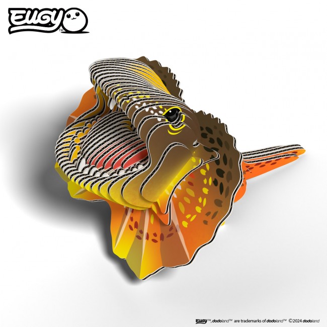 Eko Układanka 3D Eugy - Agama Kołnierzasta