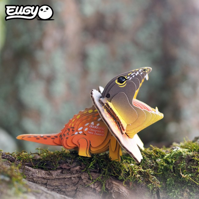 Eko Układanka 3D Eugy - Agama Kołnierzasta