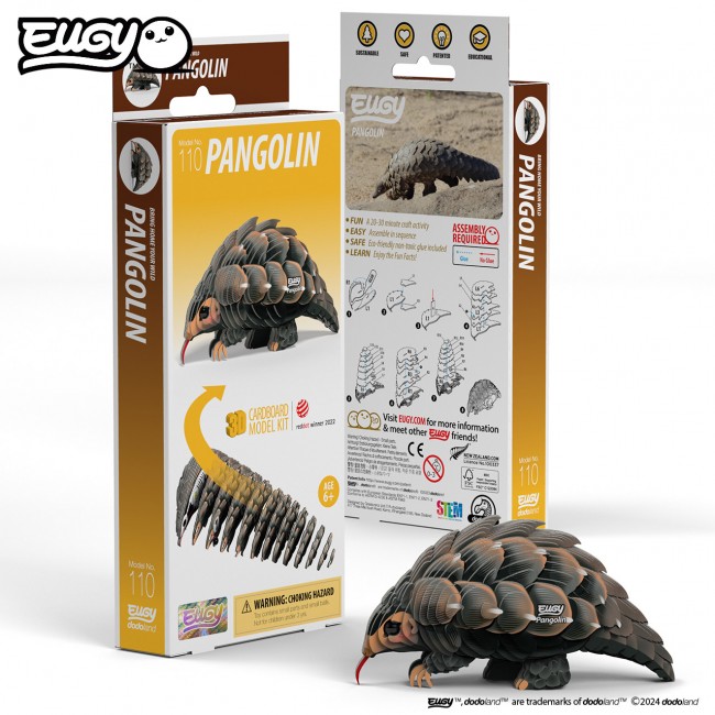 Eko Układanka 3D Eugy - Łuskowiec