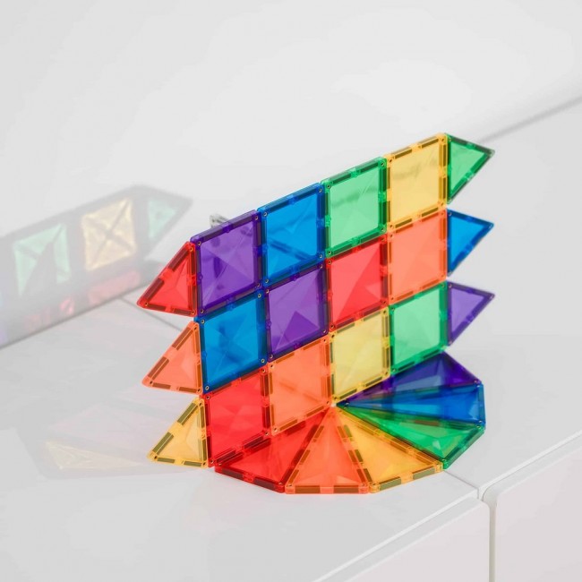 Klocki magnetyczne Connetix - Rainbow Mini Pack 24 el.