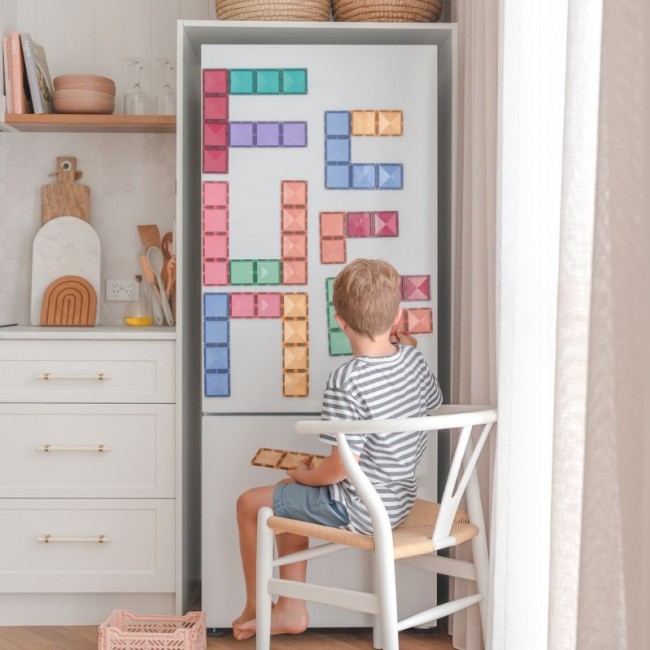Klocki magnetyczne Connetix - Rainbow Rectangle Pack 18 el.