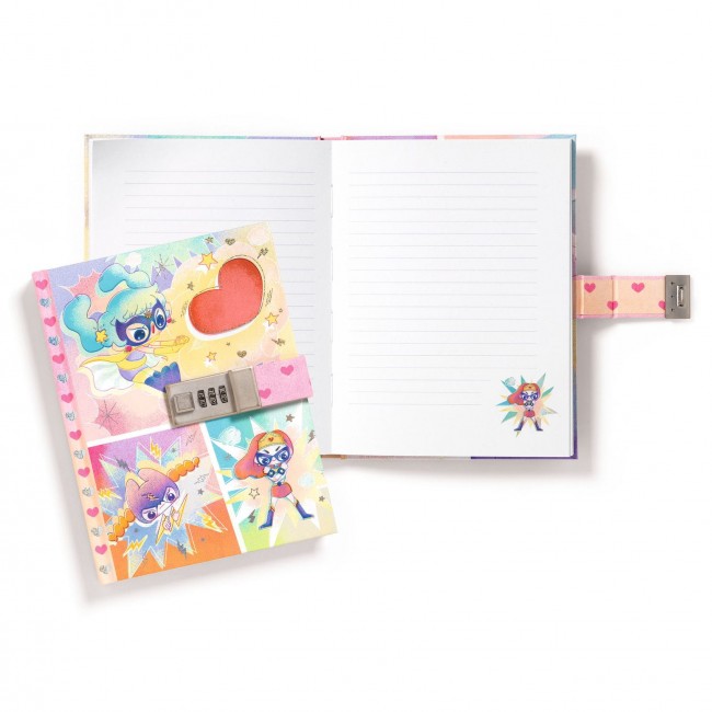 Sekretny pamiętnik z zapięciem na kod Djeco - Lam