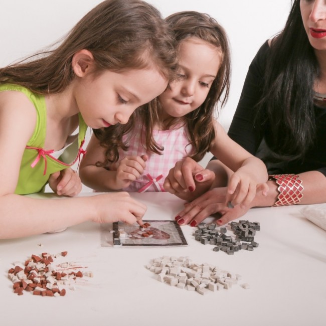 Zestaw kreatywny mozaika MOSAIKIT - Serce