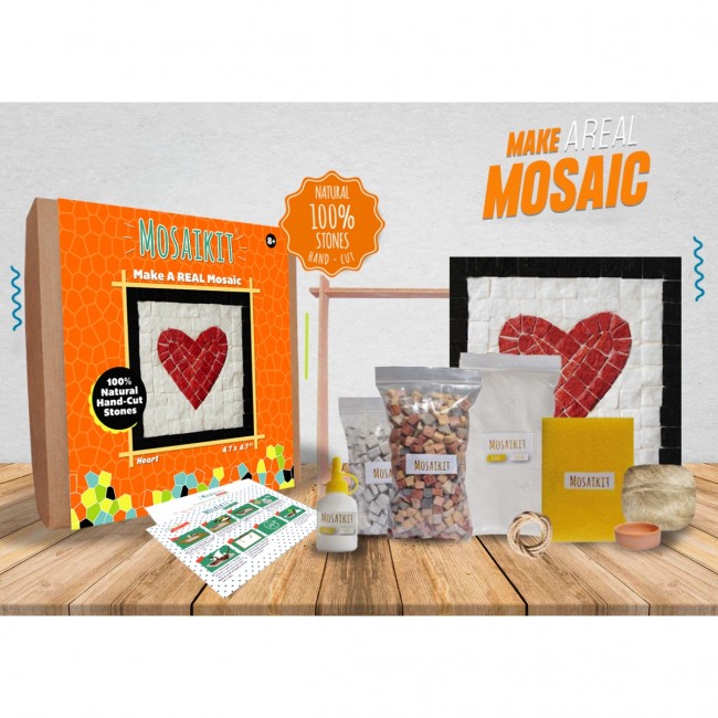 Zestaw kreatywny mozaika MOSAIKIT - Serce