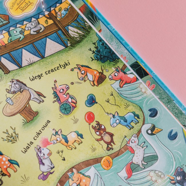 Książka "101 jednorożców i wszystko, co musisz o nich wiedzieć" Wydawnictwo Emotikon