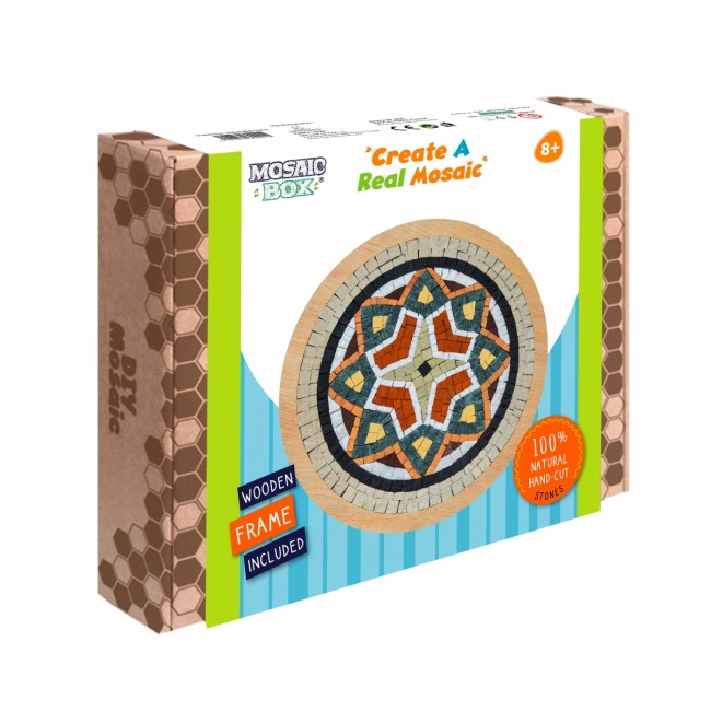 Zestaw kreatywny mozaika MOSAICBOX - Mandala 3