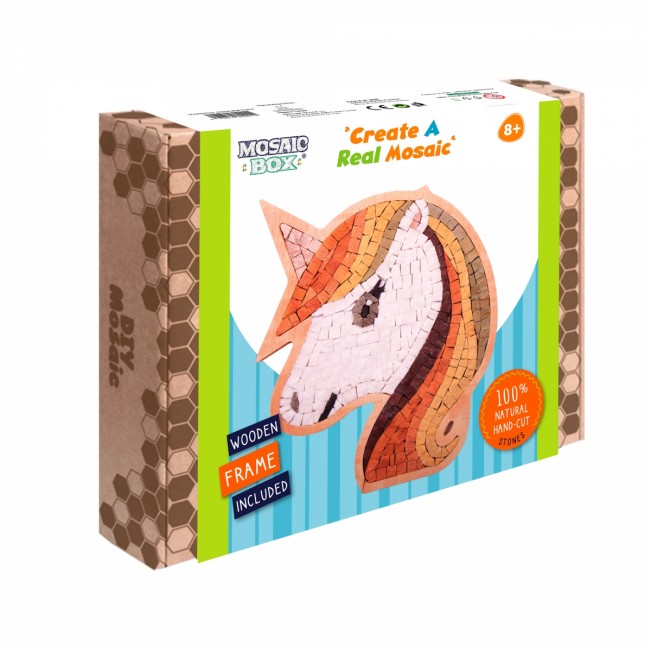 Zestaw kreatywny mozaika MOSAICBOX - Jednorożec