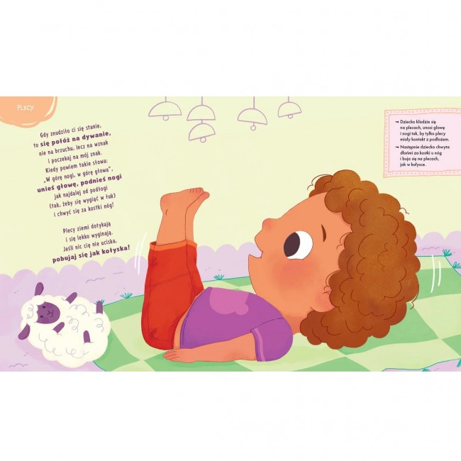 Książka "Dotknij nosek, złap paluszek" wydawnictwo Zielona Sowa