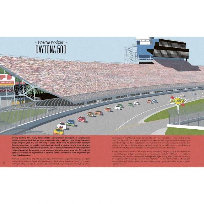 Książka "Samochody. Fascynujący świat motoryzacji" Wydawnictwo Kropka