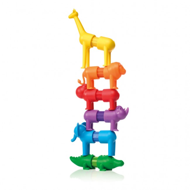 Klocki magnetyczne Smart Max IUVI Games - My First Safari Animals