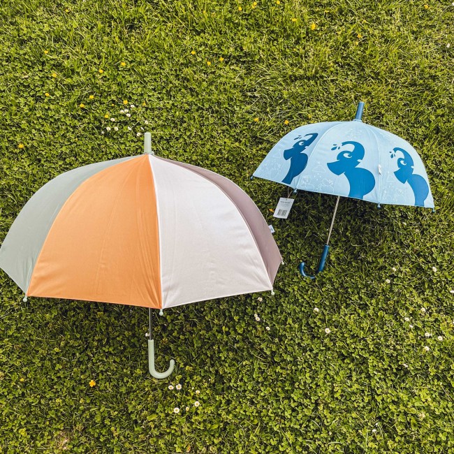 Parasol przeciwdeszczowy FOLLOW the duck - Dusty blue