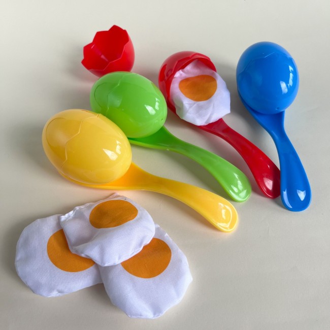 Gra wyścig Apli Kids - Jajko na łyżce