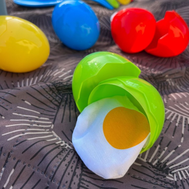 Gra wyścig Apli Kids - Jajko na łyżce