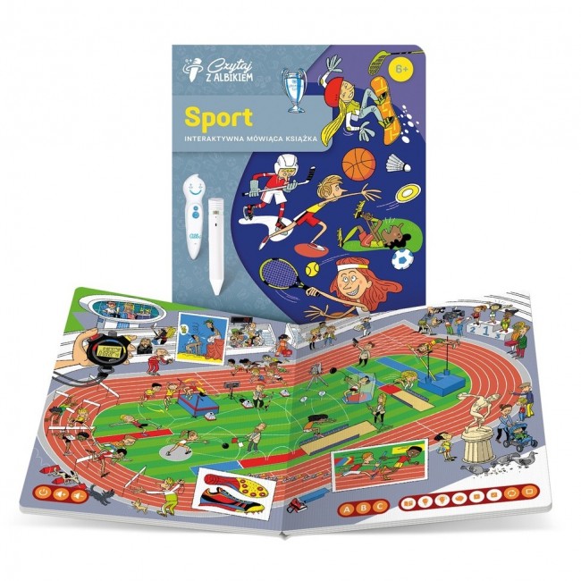 Książka Czytaj z Albikiem Albi - Sport