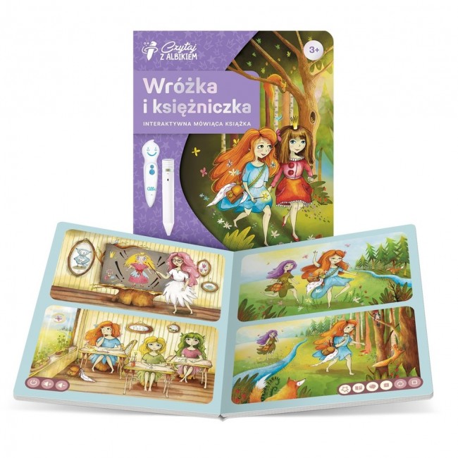 Książka Czytaj z Albikiem Albi - Wróżka i księżniczka