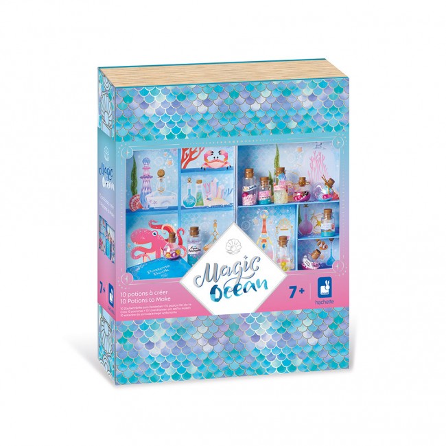 Zestaw kreatywny Magiczne mikstury Janod - Magic Ocean 7+