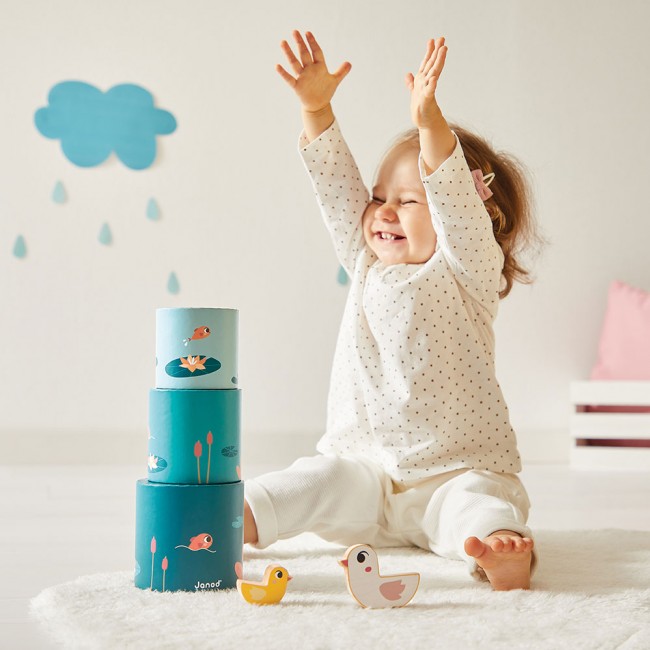 Zestaw zabawek edukacyjnych Janod - Box 12 m+