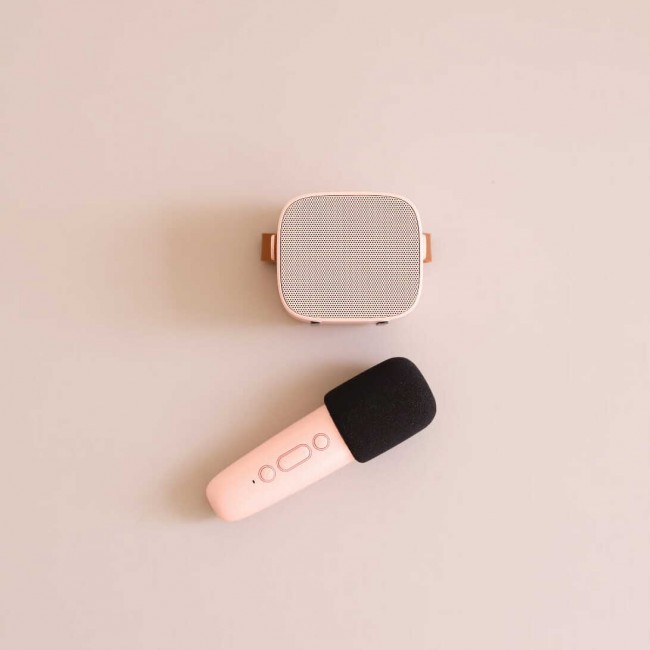 Bezprzewodowy zestaw do karaoke Lalarma - Rose