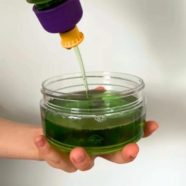 Zestaw DIY TUBAN slime zmieniający kolor - Alien XL