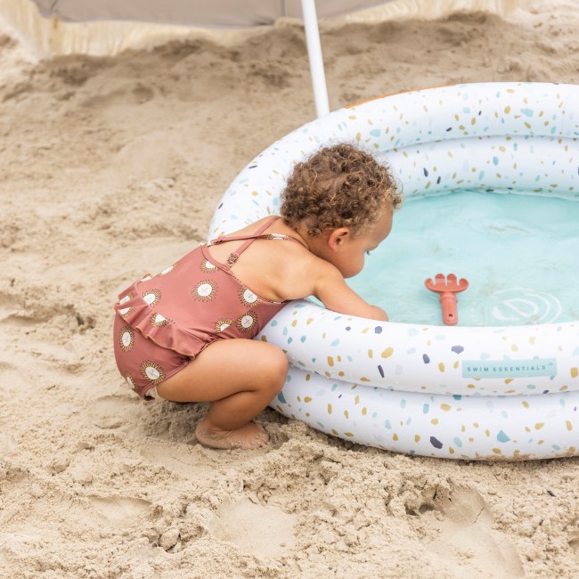 Basen kąpielowy 100 cm The Swim Essentials - Terrazzo