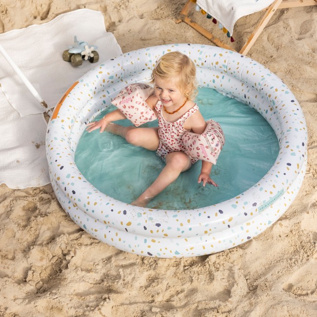 Basen kąpielowy 100 cm The Swim Essentials - Terrazzo