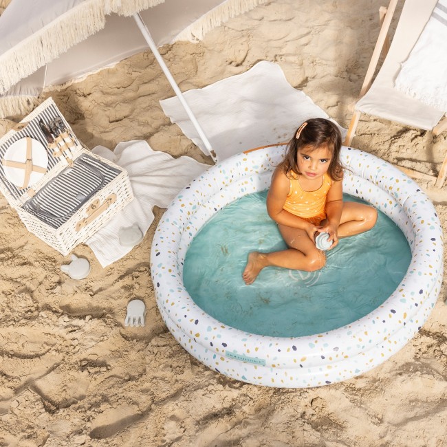 Basen kąpielowy 100 cm The Swim Essentials - Terrazzo