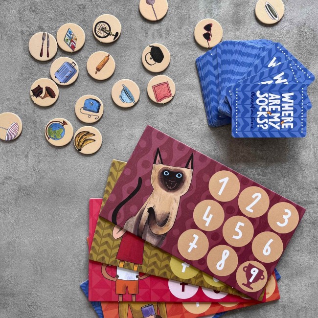 Gra obserwacyjna Londji - Where are my socks?