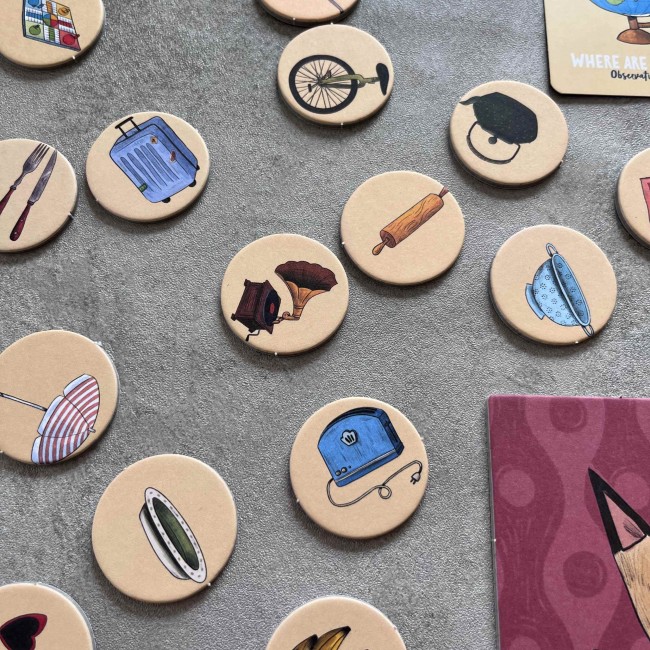 Gra obserwacyjna Londji - Where are my socks?