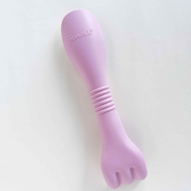 Grabki i łopatka 2w1 Scrunch - Pudrowy róż