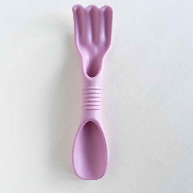 Grabki i łopatka 2w1 Scrunch - Pudrowy róż