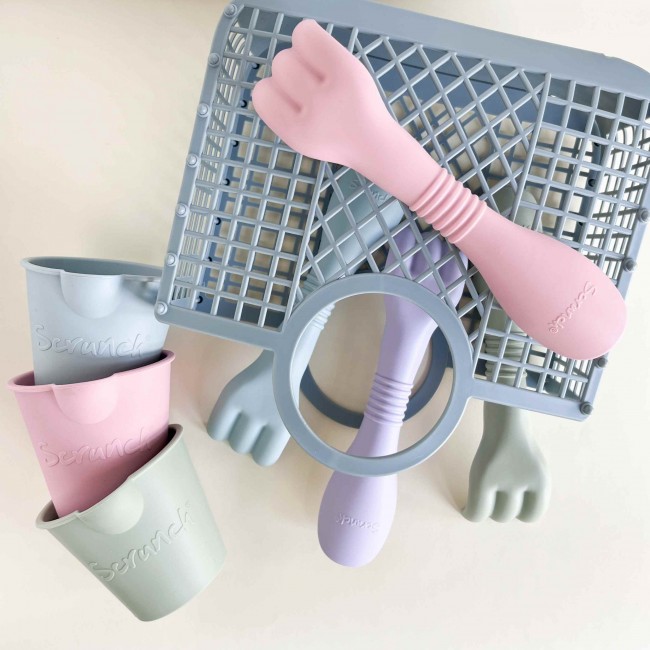 Grabki i łopatka 2w1 Scrunch - Lila