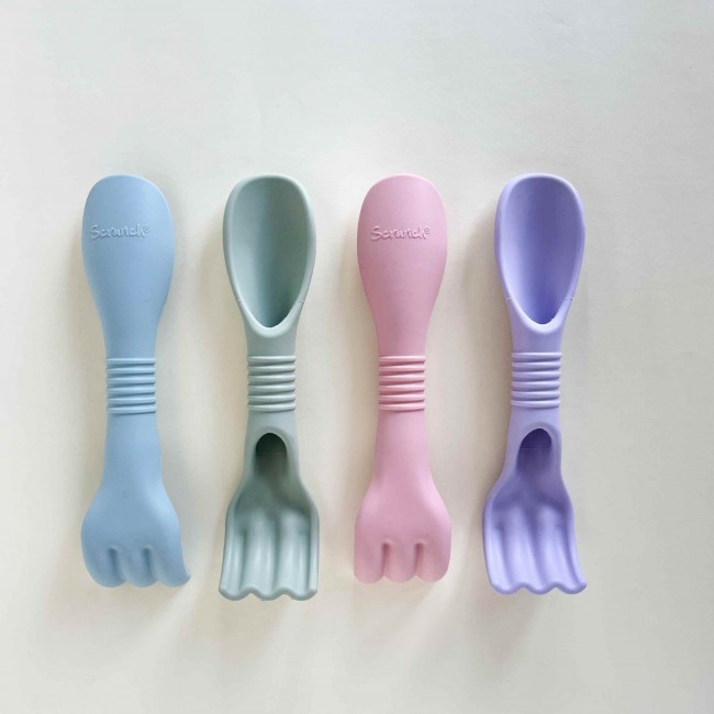 Grabki i łopatka 2w1 Scrunch - Lila