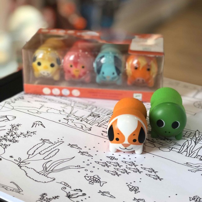 Stempelki dla maluchów Djeco - Zwierzęta z farmy