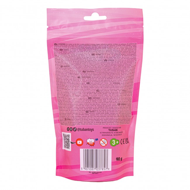 Puszysty piasek Fluffy Sand TUBAN - Różowy 90g