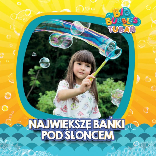 Płyn do dużych baniek mydlanych TUBAN - 1 l