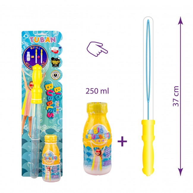 Zestaw miecz do baniek + płyn Tuban 250 ml
