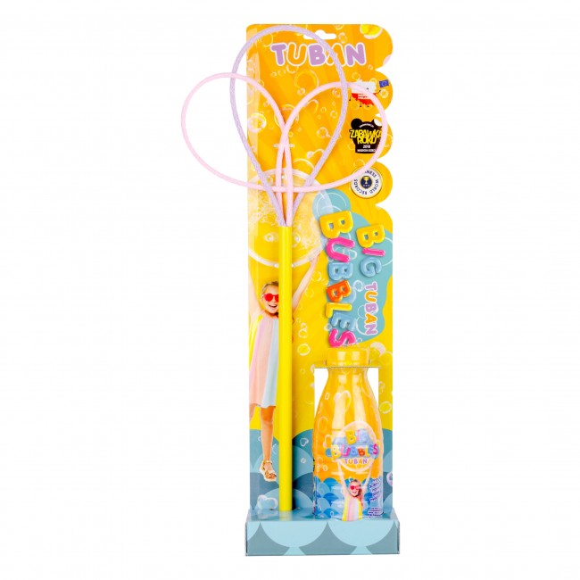 Zestaw do baniek Obręcz Pro Multi Motylek + płyn Tuban 400 ml