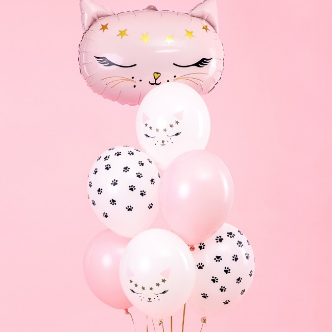 Balony 6 szt Party Deco - Kotek 30 cm