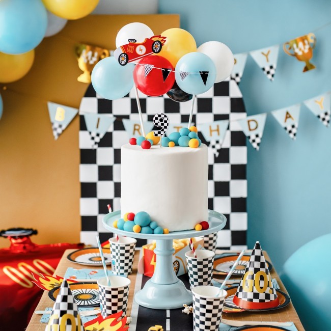 Balonowy topper na tort Party Deco - Autko