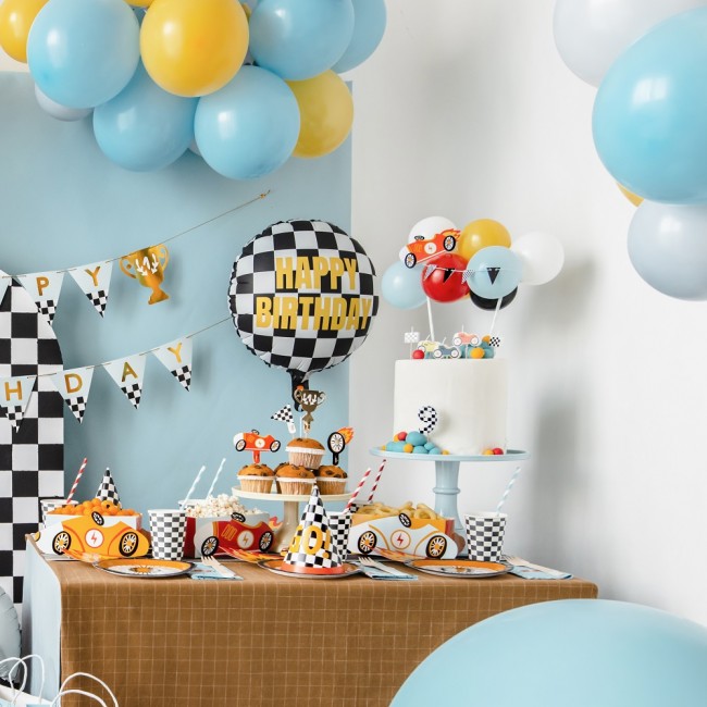 Balonowy topper na tort Party Deco - Autko