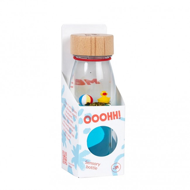 Butelka sensoryczna dwufazowa MOVE Petit Boum - Kaczka