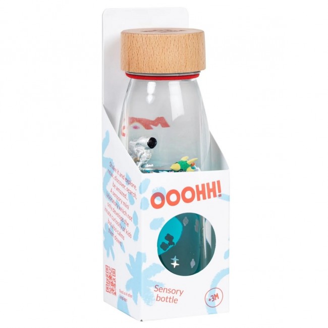 Butelka sensoryczna dwufazowa MOVE Petit Boum - Kosmos