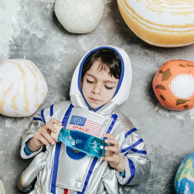 Butelka sensoryczna dwufazowa MOVE Petit Boum - Kosmos