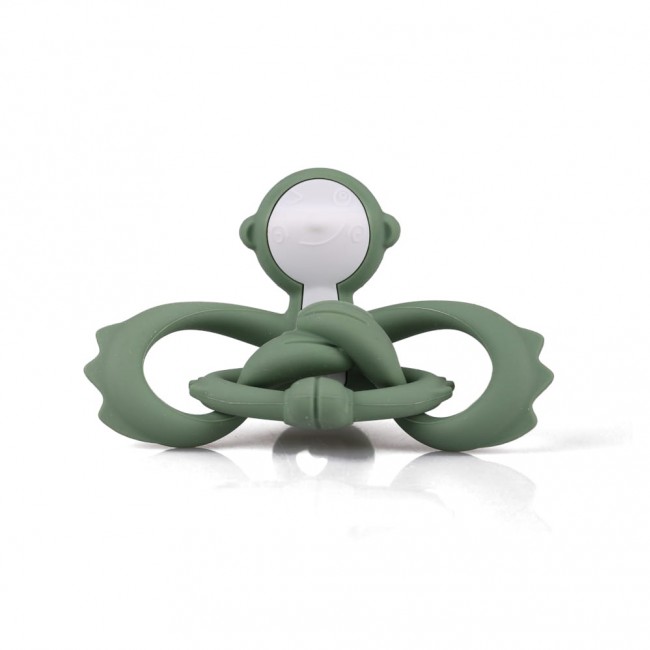 Gryzak Zabawka Mombella - Małpka Light Green