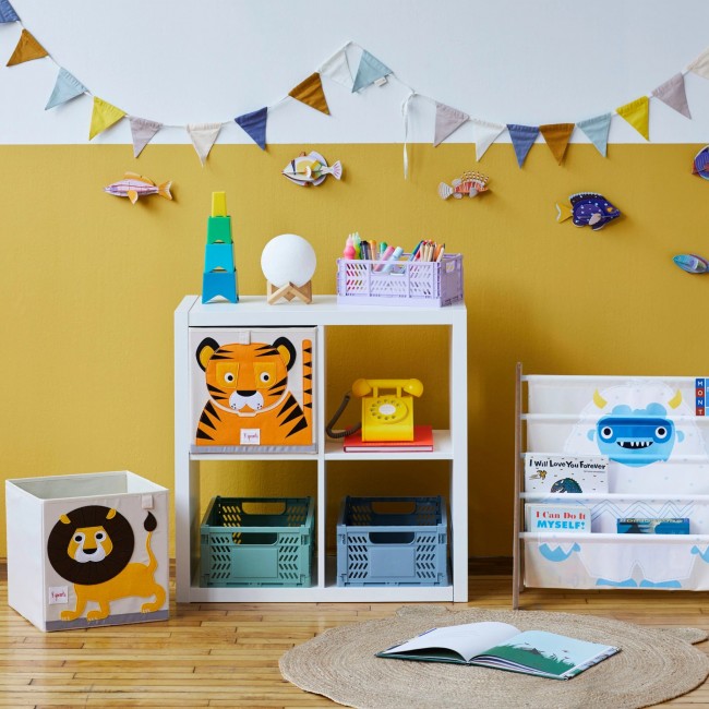 Skrzynka na Zabawki Składana Medium 3 Sprouts - Sand