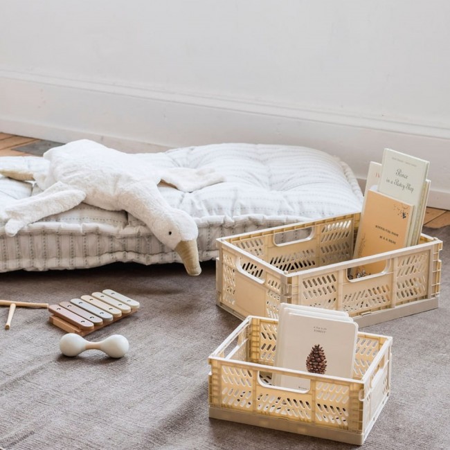 Skrzynka na Zabawki Składana Medium 3 Sprouts - Sand