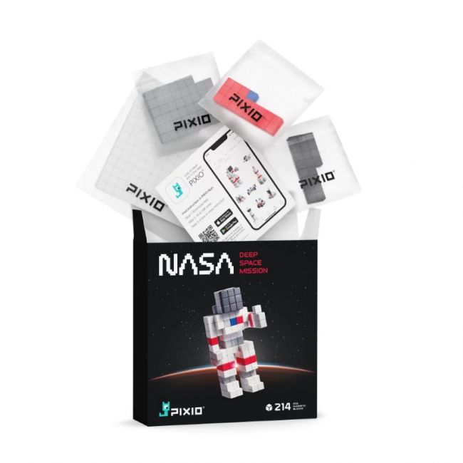 Klocki magnetyczne Pixio - NASA deep space mission
