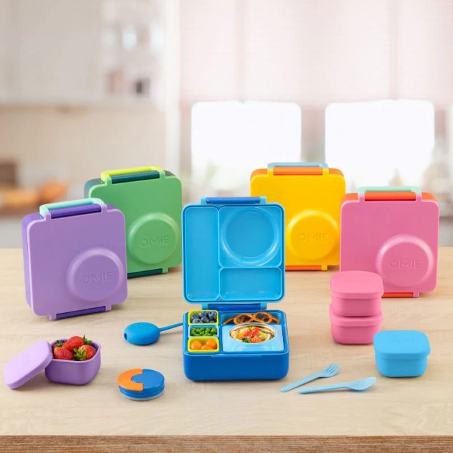Pojemnik na przekąski do lunchboxa OmieSnack OMIE - Purple