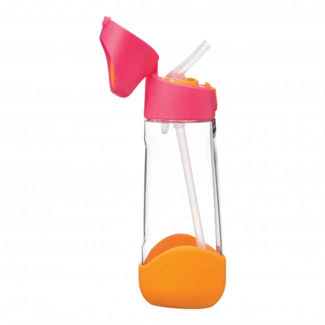 Tritanowa butelka ze słomką 600 ml B.box - Strawberry Shake